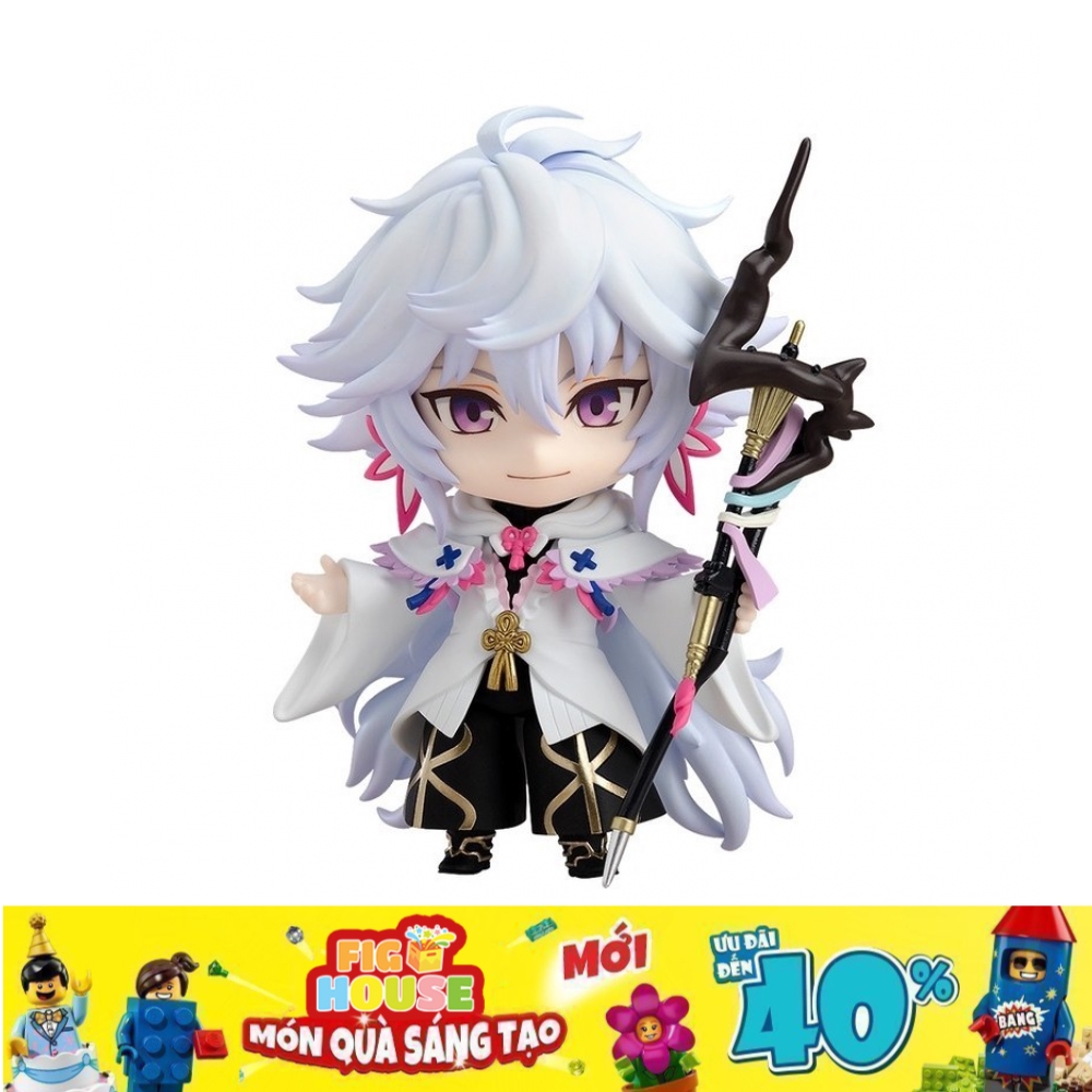 CÓ HÌNH THẬT - Mô Hình Nhân Vật Caster Merlin Flower Magician - Đồ Chơi Mô Hình Nendoroid 970