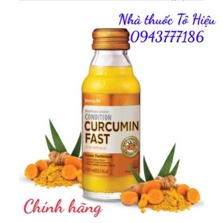Thực phẩm bảo vệ sức khỏe innon condition curcumin fast nano nghệ tăng cường hỗ trợ dạ dày 100ml