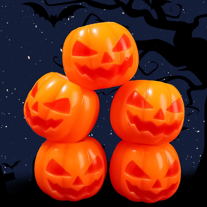 Bóng Nhảy Đồ Chơi Giảm Căng Thẳng Hình Bí Ngô Halloween