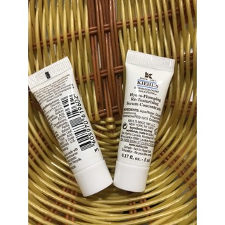 Tinh chất cấp nước Kiehl's Hydro-Plumping Re-Texturizing Serum Concentrate minisize 5ml