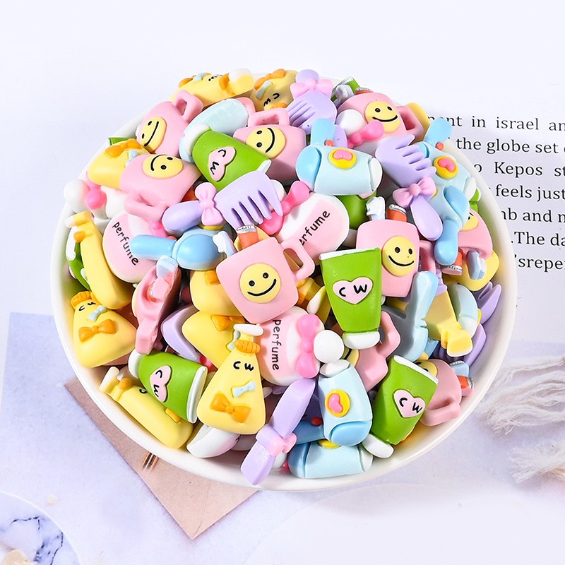 Charm (C370) slime/ Dụng Cụ Charm Trang Trí [Ko Keo &amp; Nút] Dụng Cụ Cá Nhân Dễ Thương