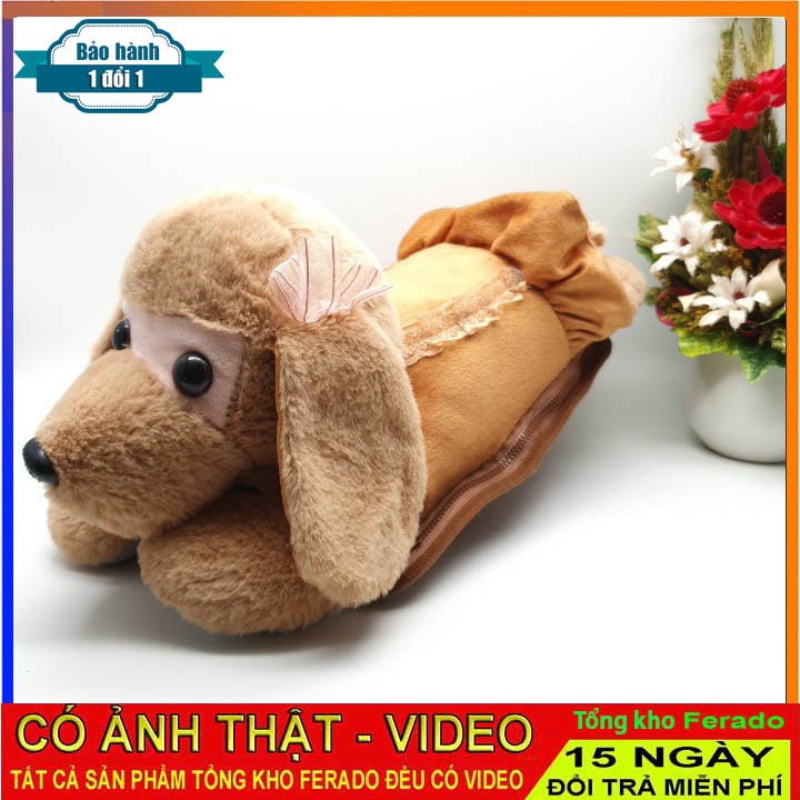 Túi sưởi cún bông siêu cute