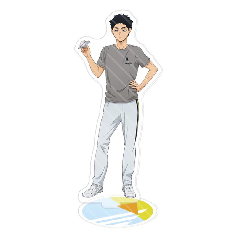 Mô hình bảng đứng nhân vật Hinata Shoyo Kageyama trang trí để bàn