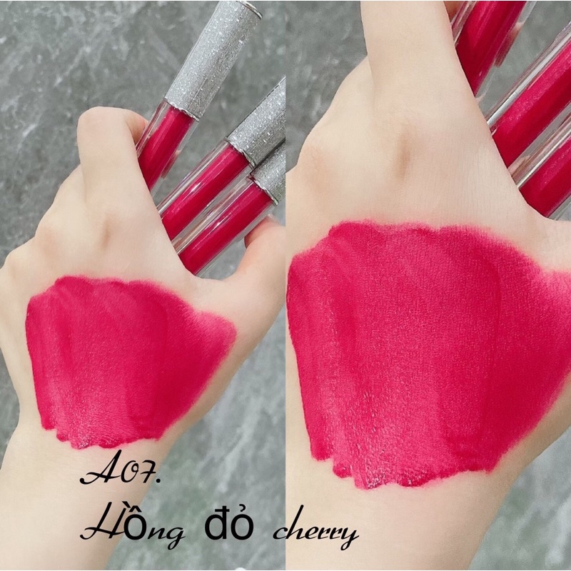Son kem B.A Luxury màu hồng đỏ cherry