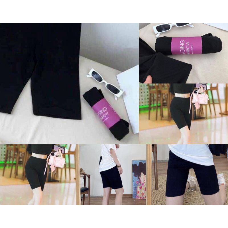 [ Sả Giá Gốc] Quần Legging Dáng Đùi Cuộn Tím Co Giãn 4 Chiều | BigBuy360 - bigbuy360.vn