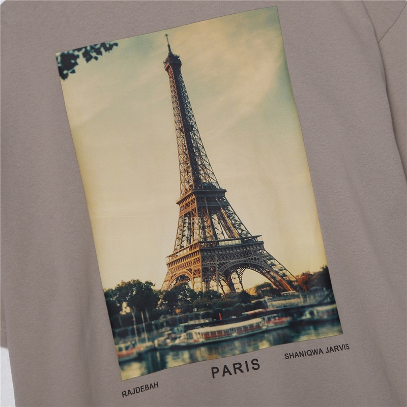 Fog - - Áo Thun Hoàng Hôn Tháp Eiffel Giới Hạn KYFTJYKEdition