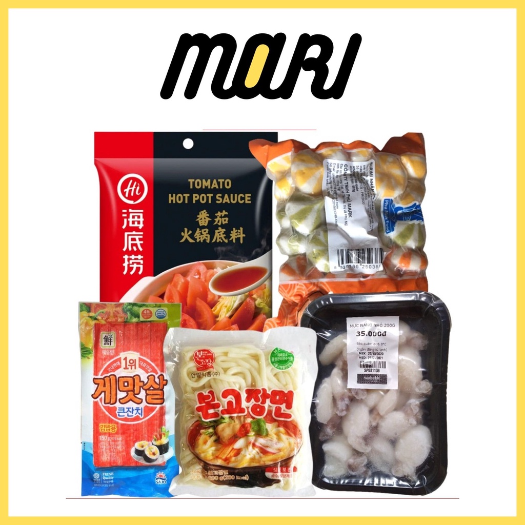 [CHỈ SHIP HCM] Combo nấu lẩu cà chua Haidilao