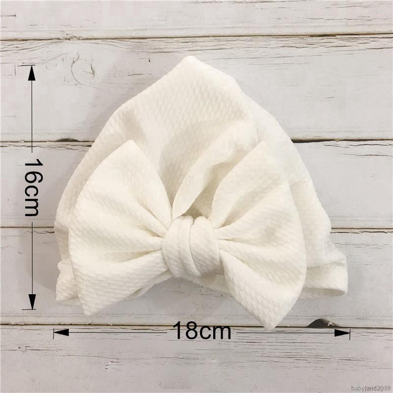 Nón cotton thắt nơ lớn xinh xắn cho bé