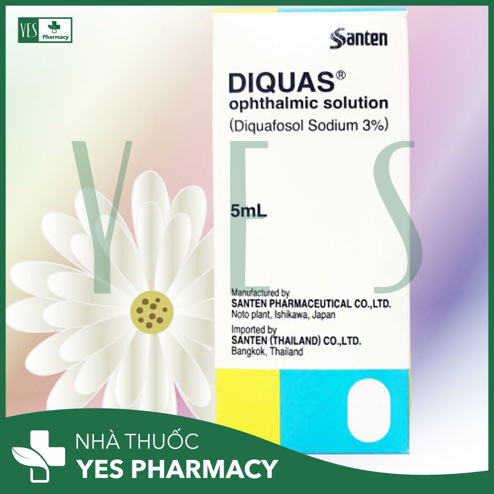 Dung dịch nhỏ mắt DIQUAS - Nhà thuốc Yes Pharmacy