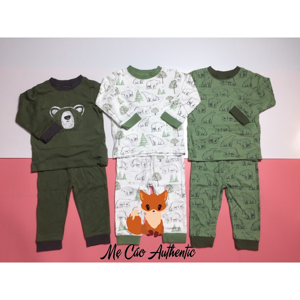 Set 3 bộ cottton George AUTH cho bé