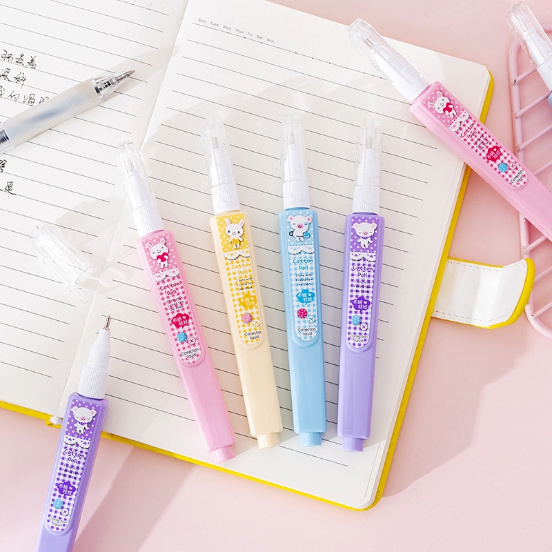 Bút xóa nước CREAMY cute, bút xóa AIHAO nhiều mẫu dễ thương