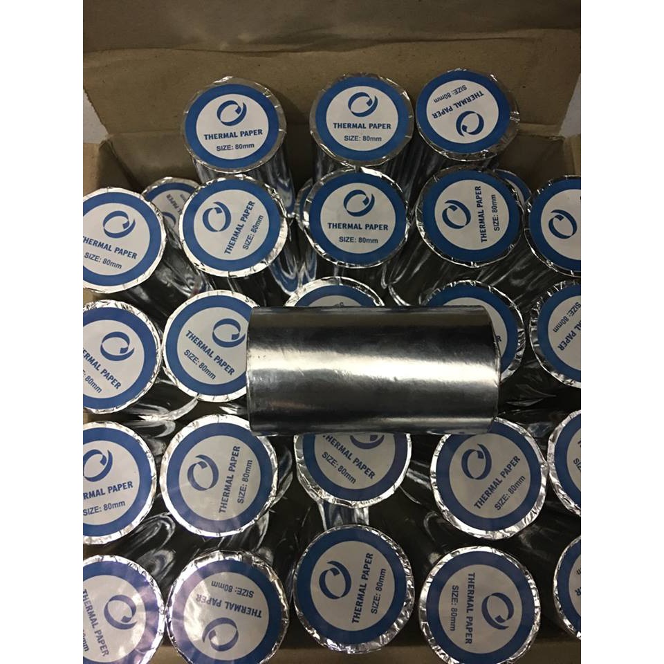 GIẤY IN NHIỆT giấy in hóa đơn, giấy in bill k80 ( 80mm ) | BigBuy360 - bigbuy360.vn