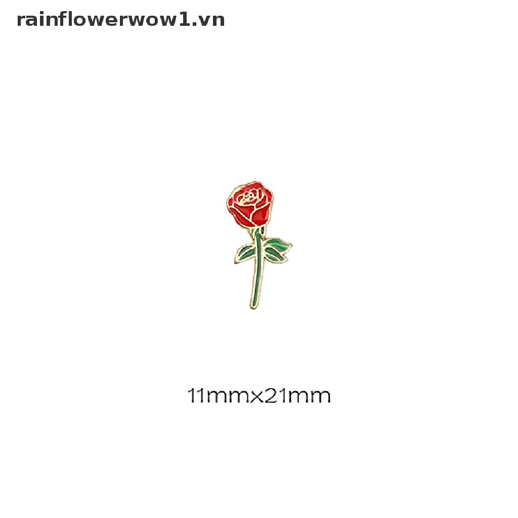 (VNRAIN) Huy Hiệu Cổ Áo Cổ Điển Hoàng Tử Và Cáo Và Hoa Hồng Cổ Điển