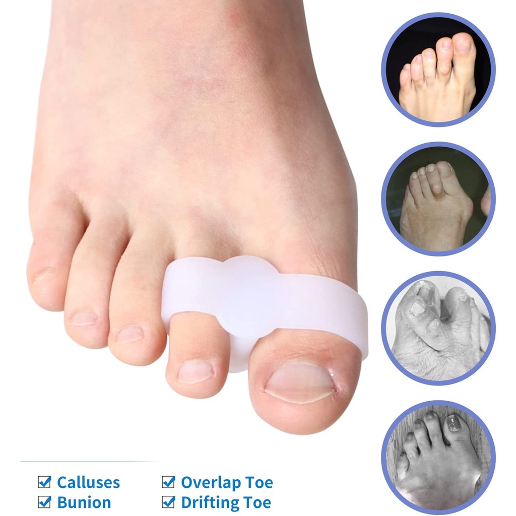 Đệm Silicone Tách Ngón Chân Cái Giảm Đau Hiệu Quả