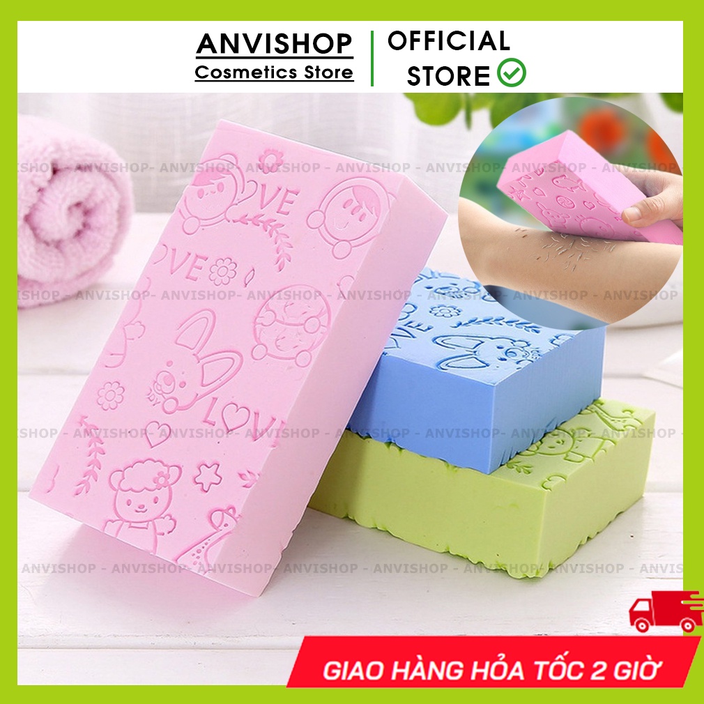 Mút kì ghét - Bông tắm kì ghét