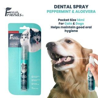 Xịt Thơm Miệng Vệ Sinh Răng Miệng Chó Mèo Fresh Friend (14ml)