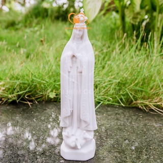 Tượng Mẹ Fatima chất liệu bột đá Quà Lưu Niệm Công Giáo