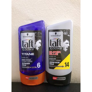Gel Vuốt Tóc Taft Schwarzkopf Siêu Cứng Và Cứng Vừa 150ml