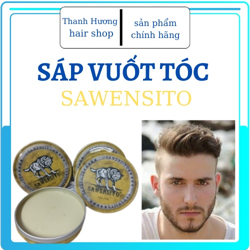 SÁP VUỐT TÓC NAM SAWENSITO ( SÁP SÓI )