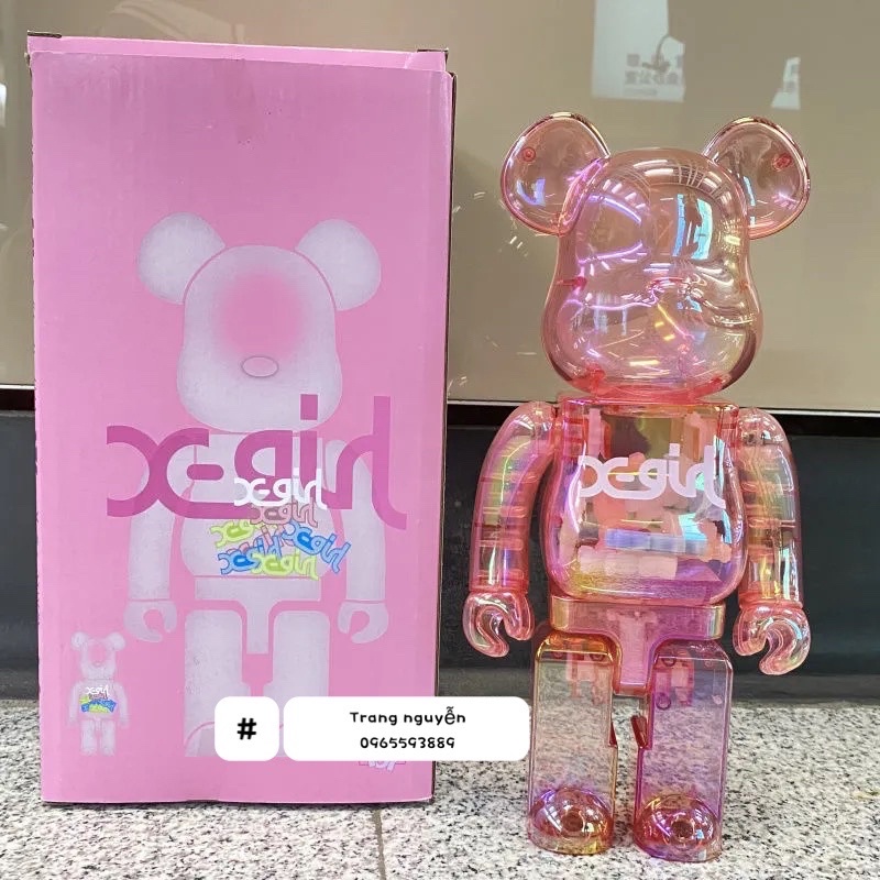 Bearbrick X-girl 2020 400%
