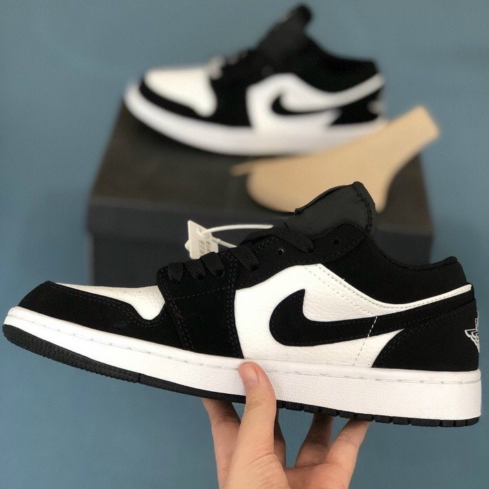 Giày sneaker jordan đỏ 1 cổ thấp các màu Hot trend nam nữ, Giày JD1 đen trắng xanh than cam dùng đi học,,chạy bộ