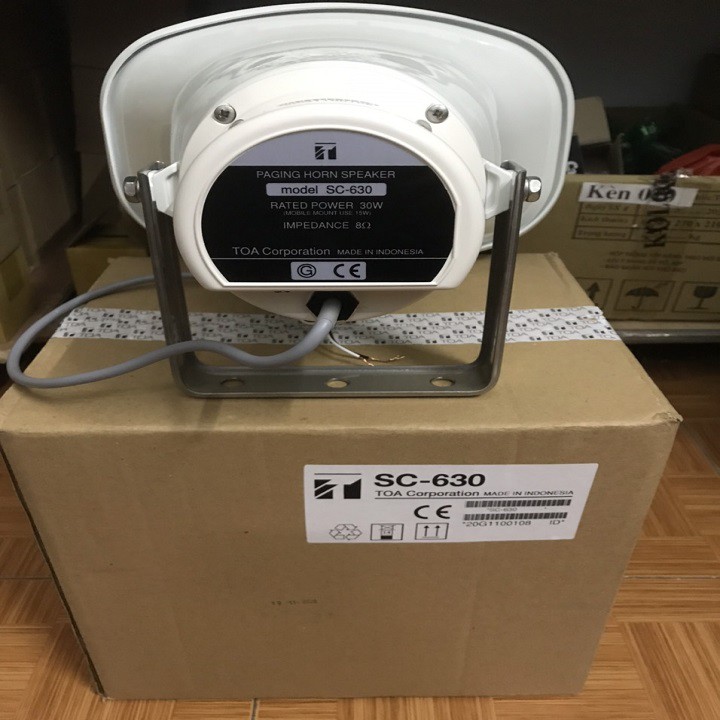Loa phóng thanh TOA 30W SC-630 xuất xứ Indonesia, bảo hành 12 tháng