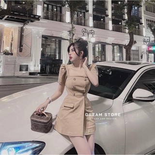 Đầm cổ u 6 nút bigsize 60=>90kg