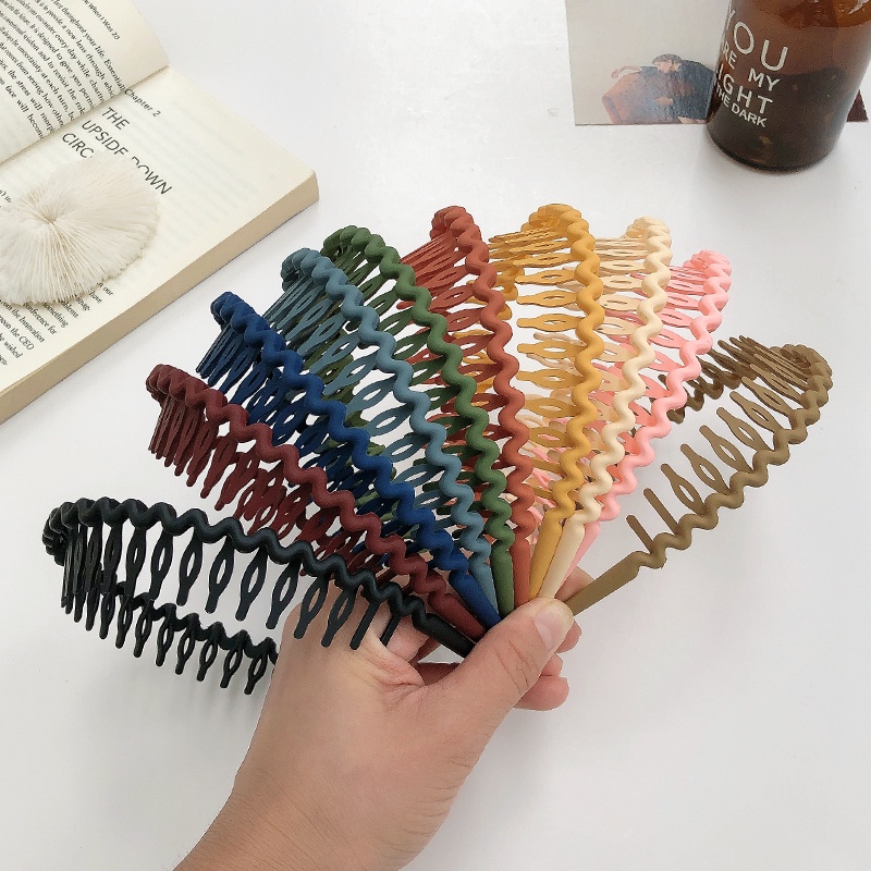 Set 4-12 Băng Đô Nhựa Thời Trang Hàn Quốc Cho Nữ