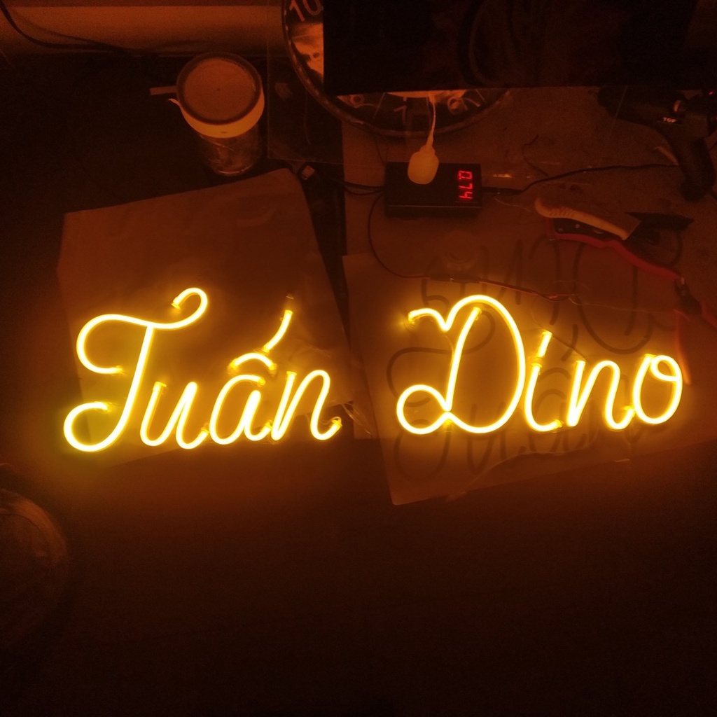 Đèn Led Neon Chữ Cái Theo Yêu Cầu | Led Neon Chữ , Logo | HA01