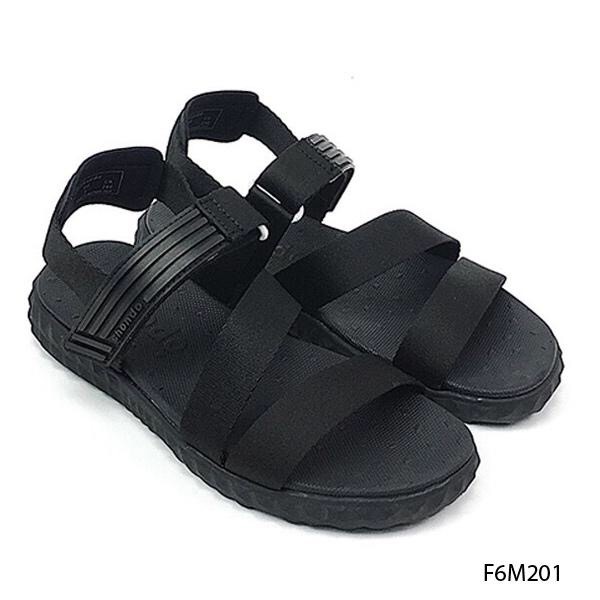 SHAT SHONDO - Giày Sandal Quai Chéo Shondo F6M201 Đen đen