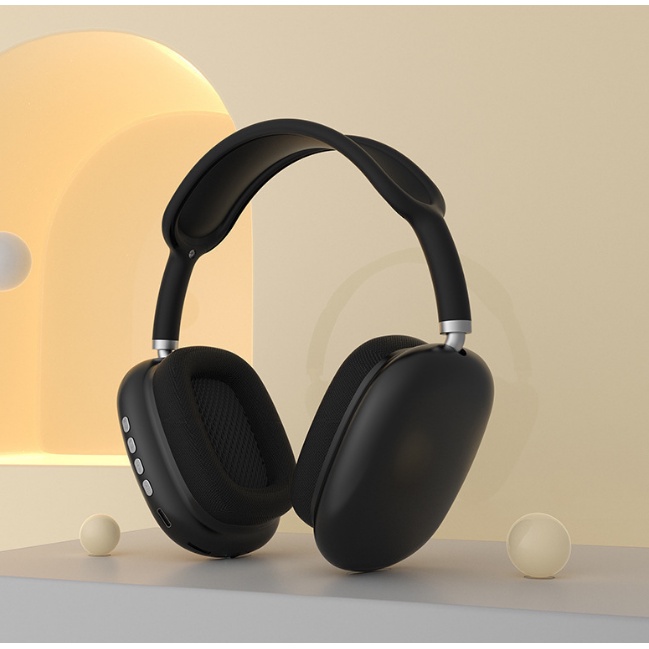 Tai Nghe  Bluetooth P9 Air Max Chống Ồn Chụp Tai,Hỗ Trợ cắm thẻ Nhớ,Bass Căng, Bảo Hành 12 Tháng