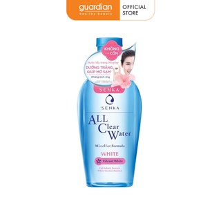 Nước tẩy trang dưỡng trắng Senka All Clear Water Micellar Formula White (230ml)