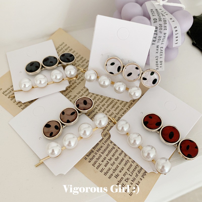 Set 2 kẹp vân đá kèm kẹp đính đá