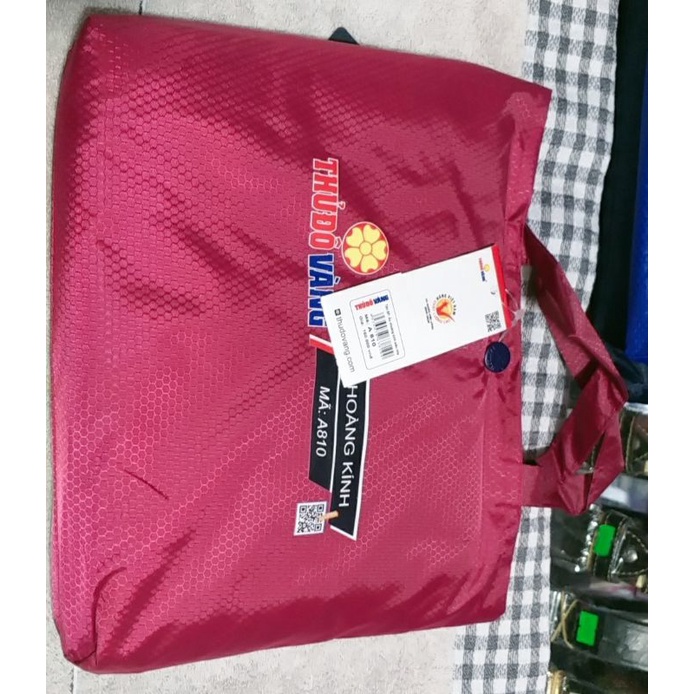 Áo mưa siêu nhẹ một đầu Thủ Đô Vàng - Choàng kính  chính hãng