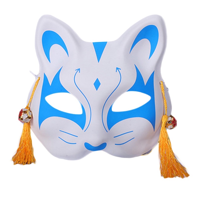 Mặt nạ hóa trang nửa mặt hình cáo độc đáo phong cách Nhật Bản