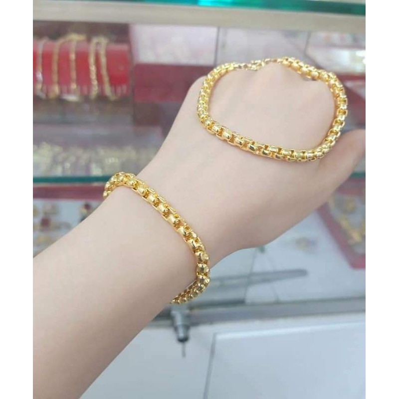 Lắc Tay Nữ Mạ Vàng 18K Mẫu 260521 - Bao hoàn tiền, bao đổi trả trong 07 ngày