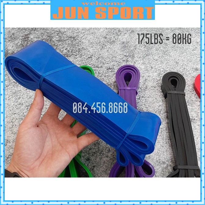 Dây Đàn Hồi Kháng Lực Toàn Thân Jun Sport size 2080 x 4,5cm