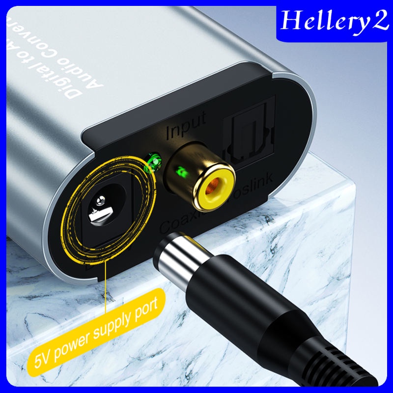 Digital Optical to Analog Analogue Audio Converter with Optical cable | BigBuy360 - bigbuy360.vn