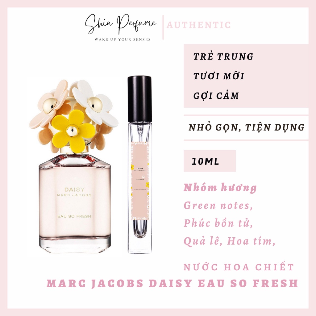 [ Mẫu Thử ] Nước Hoa Nữ ❤️ 𝗗𝗮𝗶𝘀𝘆 𝗠𝗮𝗿𝗰 𝗝𝗮𝗰𝗼𝗯𝘀 𝗘𝗮𝘂 𝗦𝗼 𝗙𝗿𝗲𝘀𝗵 𝗘𝗗𝗧 🎀