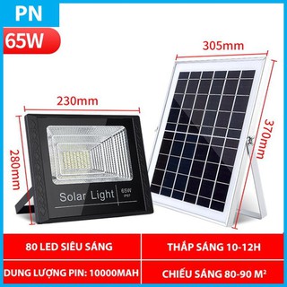 Đèn Năng Lượng Mặt Trời 65W, Solar Light 65W - Đèn đường công suất cao