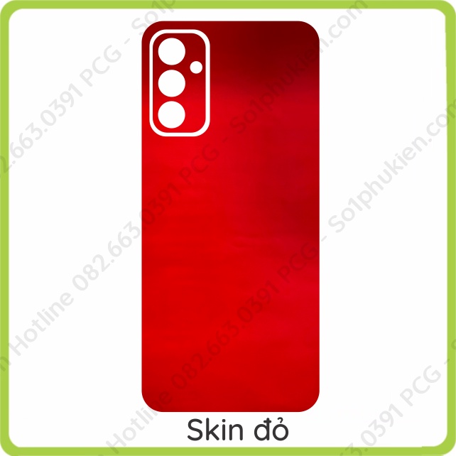 Miếng dán mặt lưng kèm cam skin carbon Samsung M13 / M13 5G / M23 / M52 5G