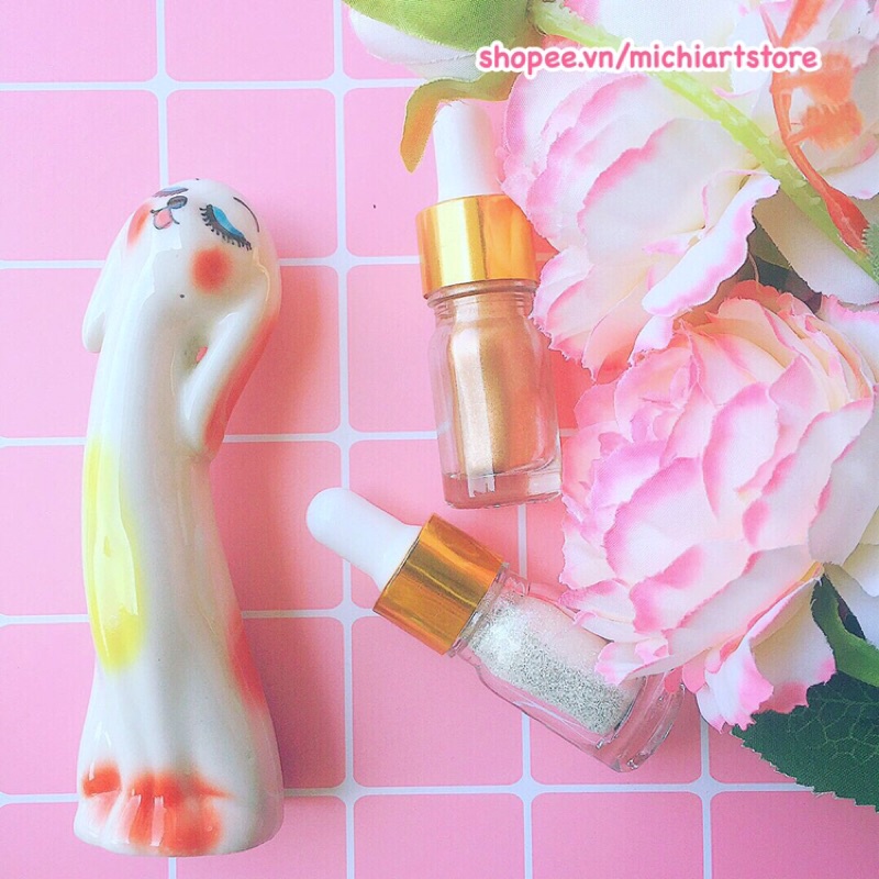 Aqua Bronze lọ 5ml - Bột nhũ phát sáng phản quang Paul Rubens