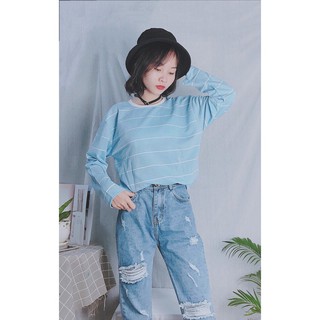 ÁO KẺ TĂM PHỐI CỔ [ FRSZ 65KG ĐỔ LẠI ] KÈM ẢNH THẬT (kèm ảnh thật )
