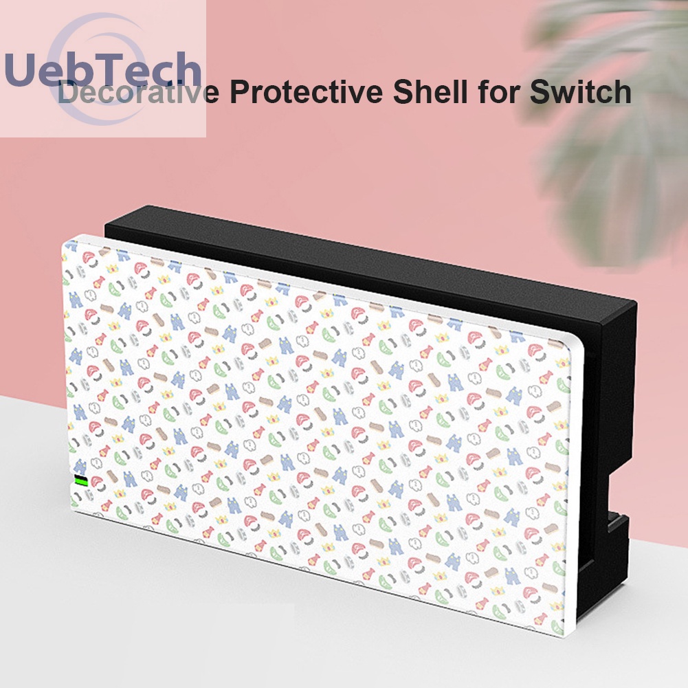 Vỏ bọc bảo vệ Uebtech họa tiết hoạt hình cho Nintendo Switch Dock
