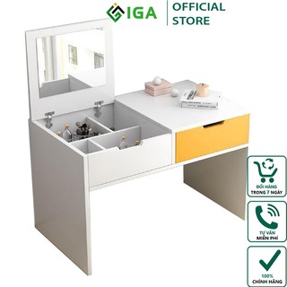 Bàn trang điểm ngồi bệt, bàn phấn hiện đại có gương (60*42*30) CÓ SẴN GP69 - IGA