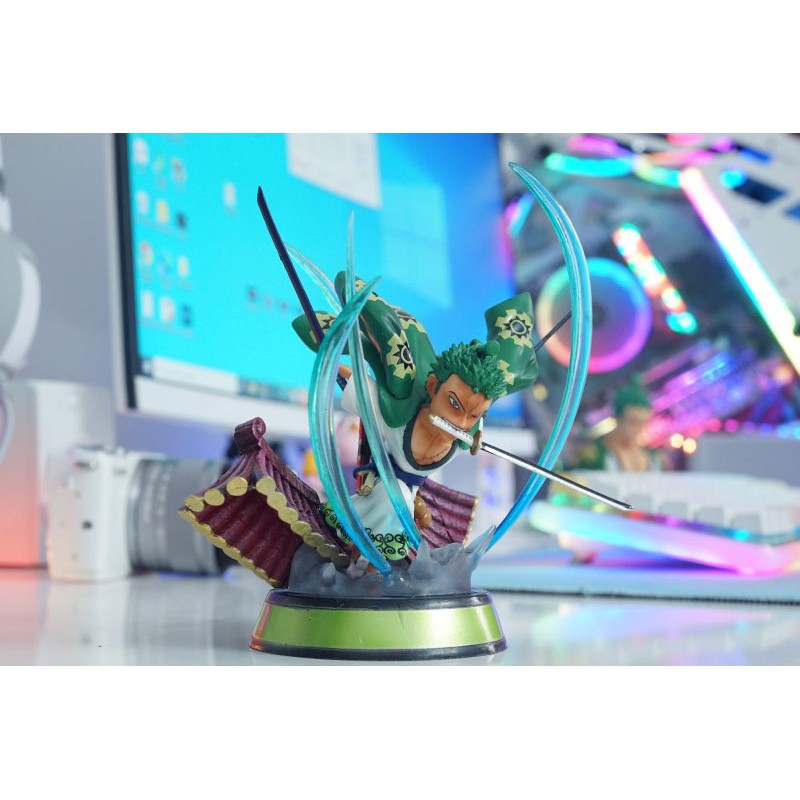 MÔ HÌNH ZORO CHIBI VUNG KIẾM 11CM Chopper Gaming Gear