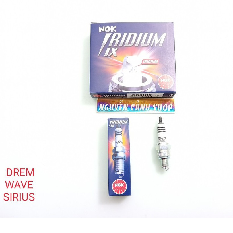 bugi xe wave drem sirius NGK IRIDIUM