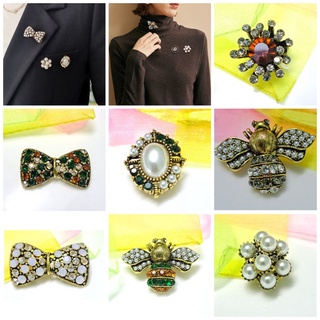 Trâm cài áo phong cách cổ điển