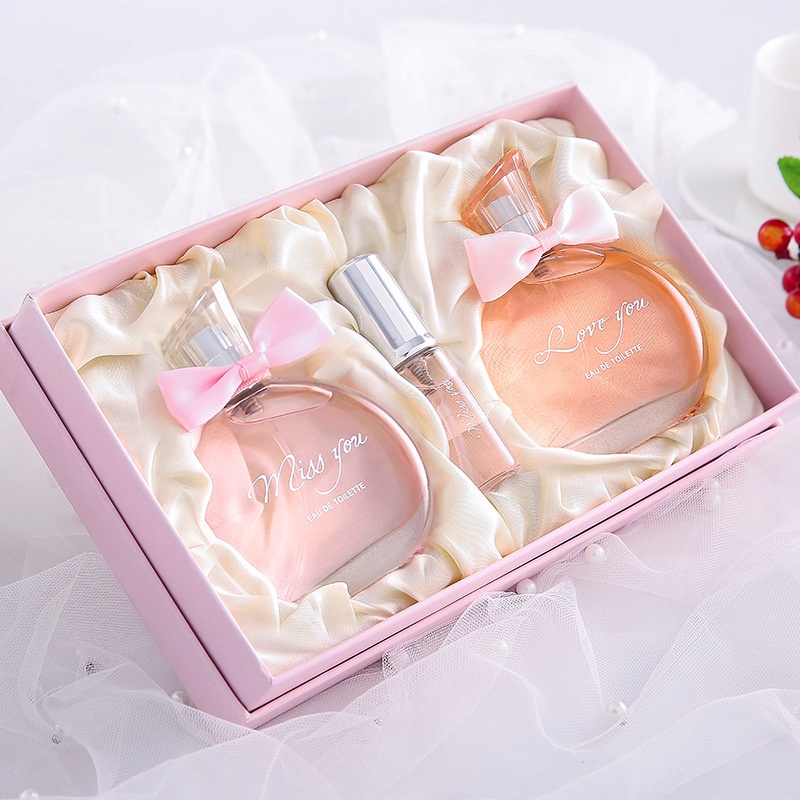 Combo 3 Chai Nước Hoa Nữ Thơm Lâu Dịu Nhẹ Miss-Love _Bộ Nước Hoa Nữ Hương Thơm Ngọt Ngào, Nữ Tính,Quà Tặng Sinh Nhật.