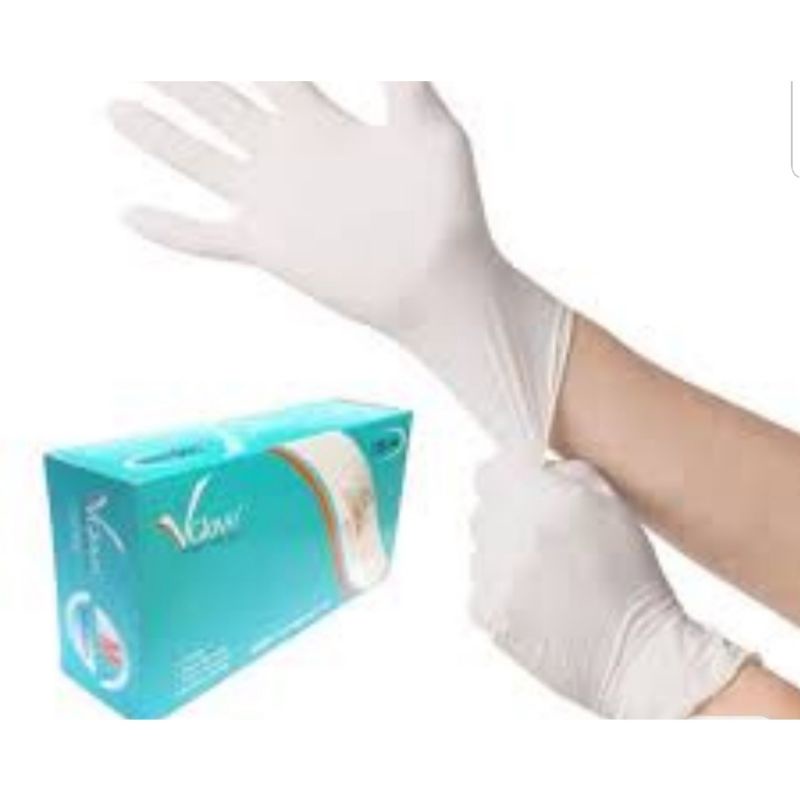Găng tay YTE VGVOLE Diệt khuẩn.  Hộp 100c loại 1 không bột